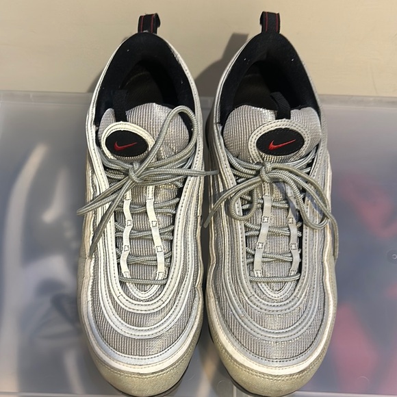 Nike Silver and Black Sneakers - Picture 5 of 7